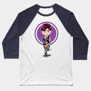 BTS- Rapmaster chibi Baseball T-Shirt